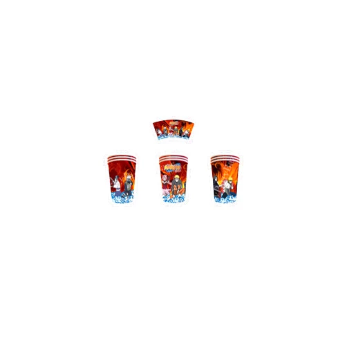 Generic Naruanime ninja theme shippuden party cups, Table decoration boys shinobi birthday party anime gang party