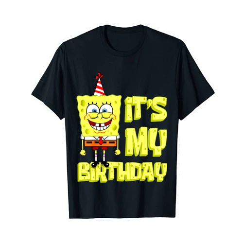 Mademark x SpongeBob SquarePants - SpongeBob SquarePants It's my Birthday T-Shirt