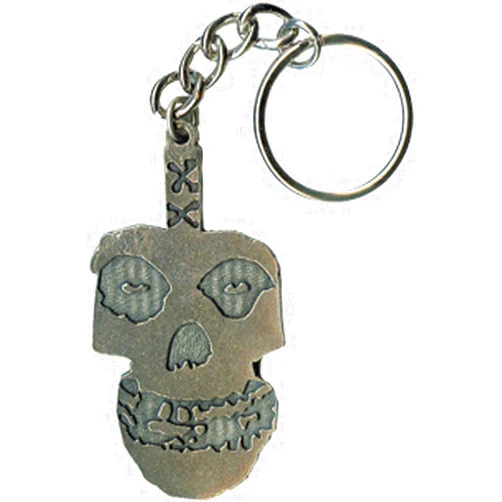C&D Visionary Licenses Products Misfits Skull Metal Keychain