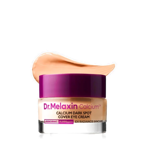 Dr.Melaxin Calcium Dark Spot Eye Cream 15g – Niacinamide & Calcium Gluconate Eye Cream for Dark Circles, Under Eye Bags & Sagging | Hydrolyzed Elastin EX Volume Firming | Korean Eye Cream