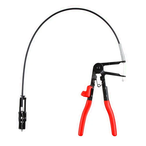 YanTone Hose Clamp Pliers Flexible Cable Type Swivel Pincer Pliers for Removal and Installation of Ring Type or Flat Band Clamp