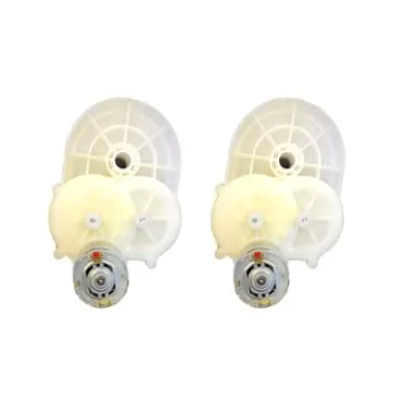 Peg Perego Official RZR/Gator 12V Motor Gearbox Replacement Kit White