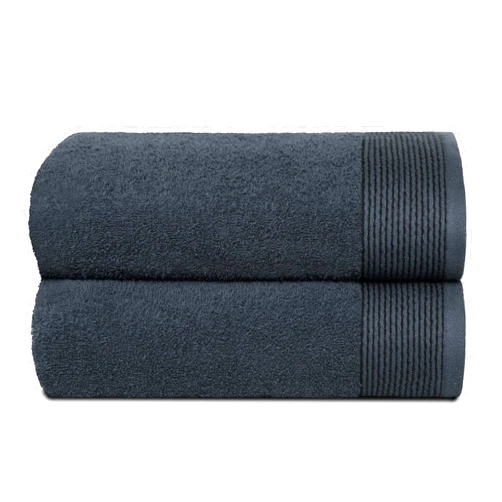 Belizzi Home Ultra Soft 2 Pack Oversized Bath Towel Set 28x55 inche, 100% Cotton Large Bath Towel, Ultra Absorbant Compact Quickdry & Lightweight Towel, Ideal for Gym Travel Camp Pool - Charcoal Grey
