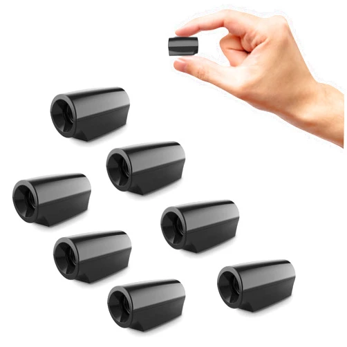 Elook Deer Warning Whistles Device for Car, Save Deer Whistle with Upgraded Acrylic Double-Sided Tape, Mini Size, 7 Pack (Patent Registered)