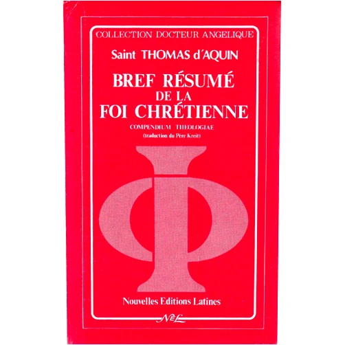 Thomas d'Aquin,Jean Kreit,Aline Lizotte,Béatrice Decossas Bref résumé de la foi chrétienne