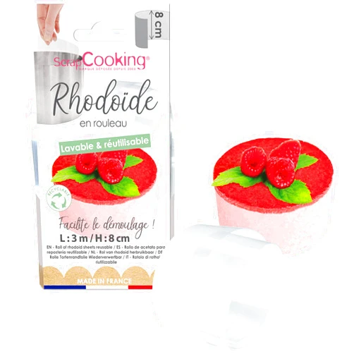 ScrapCooking 9425 PVC Rhodoïd Tape for Desserts, 9.4 x 6 x 6 cm