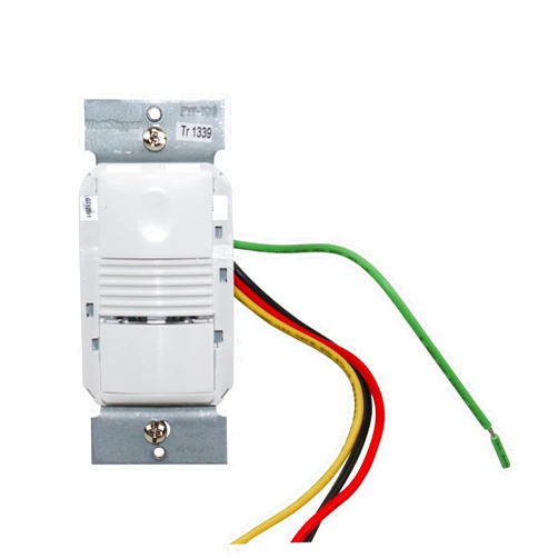 Watt Stopper WattStopper PW-100-W Wall Switch Occupancy Sensor, White, Passive Infrared