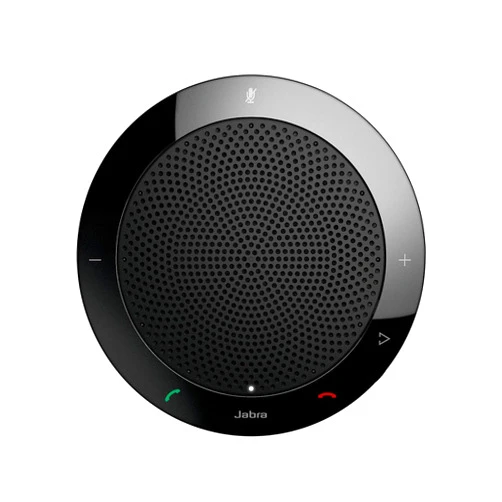 Jabra 7410-209 Model Speak 410 USB Speakerphone, Plug and Play Solution, Works with All PCs, Outstanding Sound Quality, Full Compatibility with UC Systems & VoIP Clients, LED Indicators