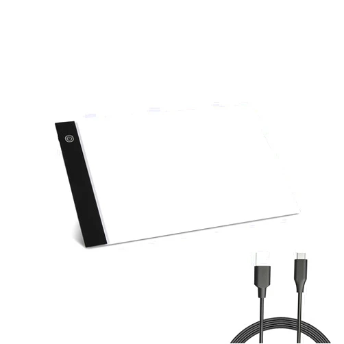 Kusmil A4 LED Light Box Tracer USB Power Adjustable LED Light Tablet Board Pad for 5D DIY Diamond Painting