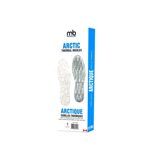 Moneysworth & Best Moneysworth and Best Arctic Thermal Insoles - Traps Heat, Cushions Feet - Premium Quality - For Women and Men - Sizes W 4-11, M 6-13