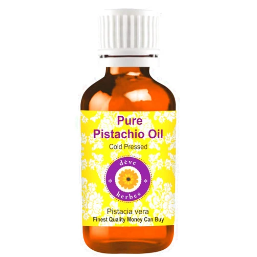 Dève herbes Deve Herbes Pure Pistachio Oil (Pistacia Vera) Cold Pressed 30ml (1 oz)