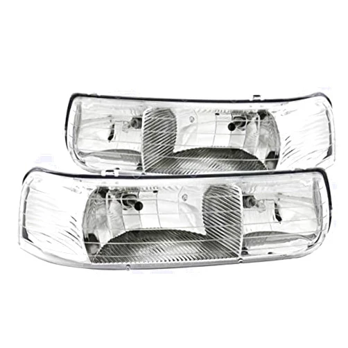 ANZO USA 111011 Crystal Headlight Set-Chrome