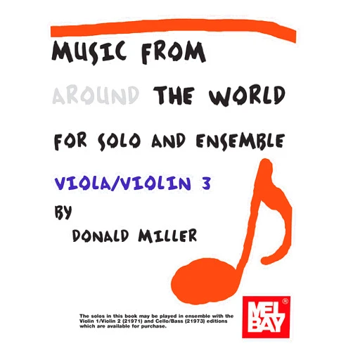 Donald Miller Music From Around The World - Solo & Ensemble: Viola and Violin 3