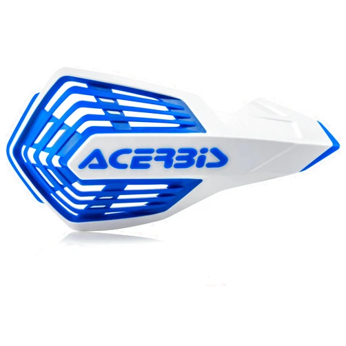 Acerbis X-Future Handguards - White/Blue (2801961029),One size