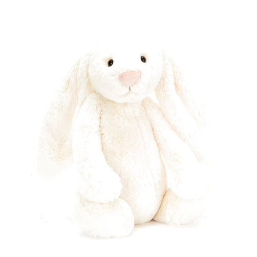 Jellycat Bashful Cream Bunny Stuffed Animal, Large 14 inches - Rabbit and Bunny Plush Toy - Classic Children's Gift