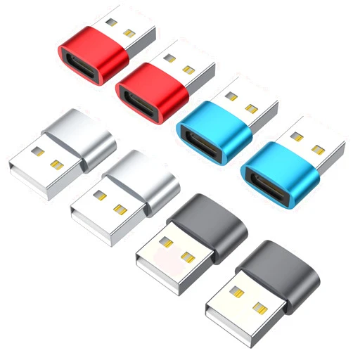 IIABC USB C Female to USB Male Adapter (8 Pack),Type C to USB A Charger Cable Adapter for iPhone 11 12 13 14 15 Pro Max,Samsung Galaxy Note 10 S20 Plus 20 S20+ 20+ Ultra,Google Pixel 5 4 4a 3 3A 2 XL