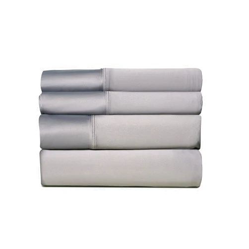 SHEEX Active Comfort Sheet Set,Ultra-Soft, Breathes Better Than Cotton - Pewter, King/California King