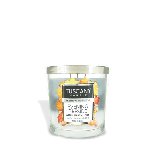 Tuscany Candle Evening Fireside® Long-Lasting Scented Jar Candle, 14 oz