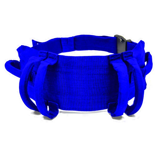 JARCEEVAN Gait Belt with Handles and Quick Release Buckle Physical Therapist Gait Belts for Seniors PT Belt Gait Belts Transfer Belts Elderly Patient Walking Ambulation Assist Mobility Aid (Blue)