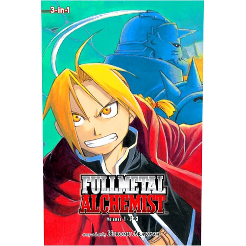 Hiromu Arakawa Fullmetal Alchemist, Vol. 1-3 (Fullmetal Alchemist 3-in-1)