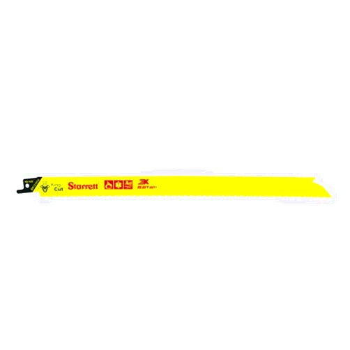 Starrett Bi-Metal King Cut Fire Rescue and Demolition Reciprocating Saw Blade - 12