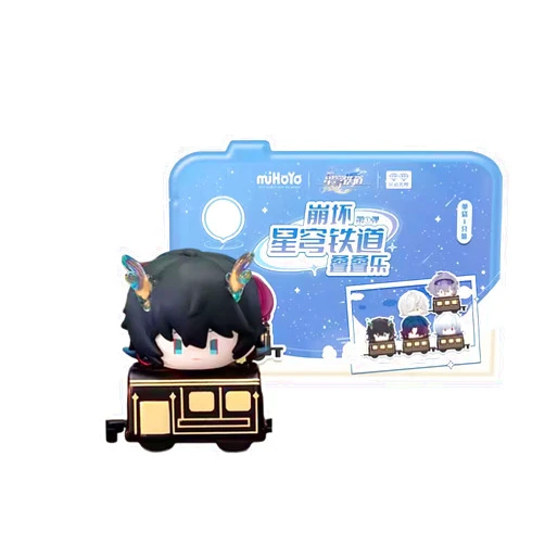 CALEMBOU Blind Box Game Figure, 1.5 inch Chibi Honkai Star Rail Official Mini Figure, Cute PVC Collection Anime Figure for Gifts (HSR-1pc)