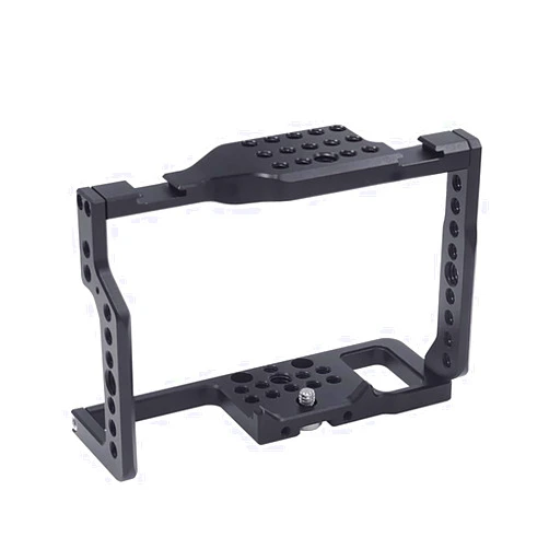 NovelGoal Camera Cage Stabilizer Video Film Movies Protective Frame Case Compatible with Lumix G85/G80 DSLR Camera Video Rig Accessories