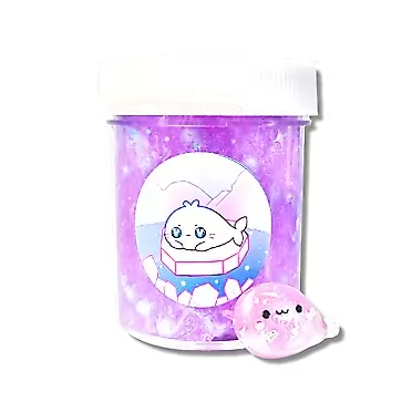 Hoshimi Slimes LLC Crystal Cove Handmade Crunchy Clear Slime-Hoshimi Slimes