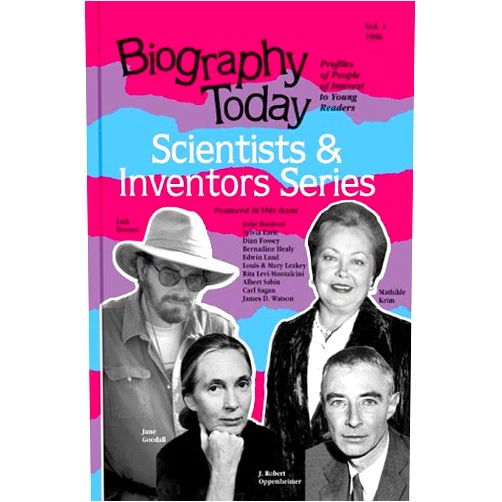 By Laurie Lanzen Harris (Author, Editor) Biography Today: Profiles of People of Interest to Young Readers (Scientists and Inventors, Vol 1)