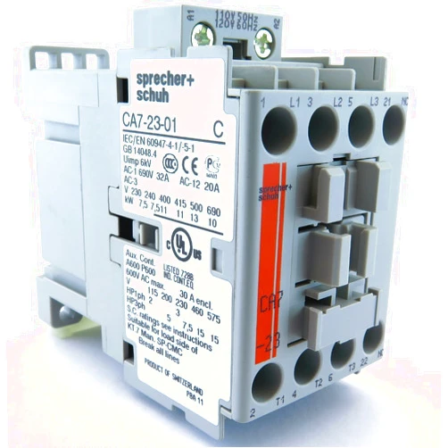Sprecher & Schuh CA7-23-01-220W 23A Contactor w/ 220/240V Coil Fits Allen Bradley 100-C23L01