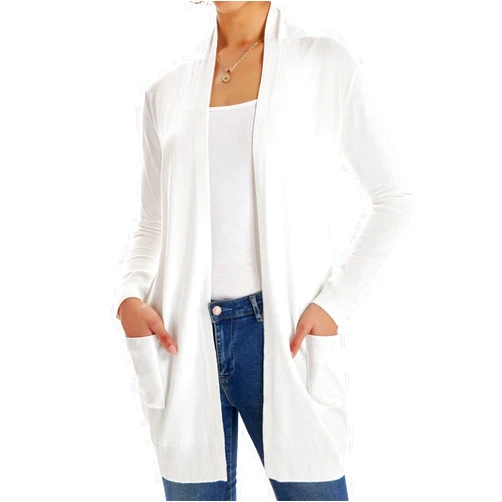 GRACE KARIN Women Lightweight Cardigan Sweaters with Pocket Long Sleeve Shrugs