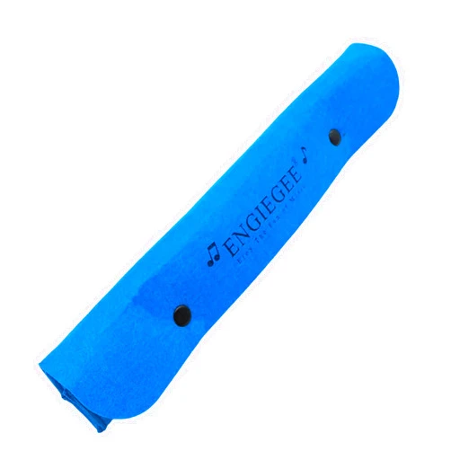 ENGIEGEE Felt Gift Case Bag for Soprano Descant Recorder Instrument or Kids Music Flute, Blue