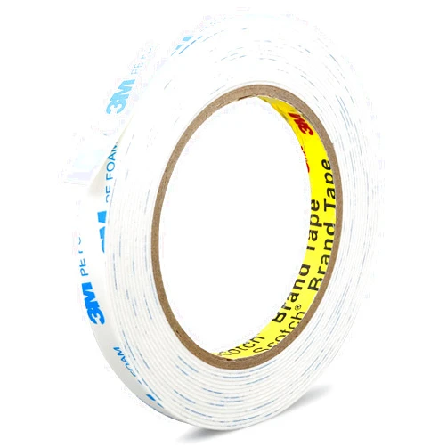 P7yaumy Double Sided Tape 16.5ft,Picture Hanging Strips Heavy Duty Mounting Tape Removable,Foam Tape Waterproof For Scrapbooking Poster Tape, Carpet Tape Rug Gripper,Art & Craft Tape,Adhesive Sticky Tape