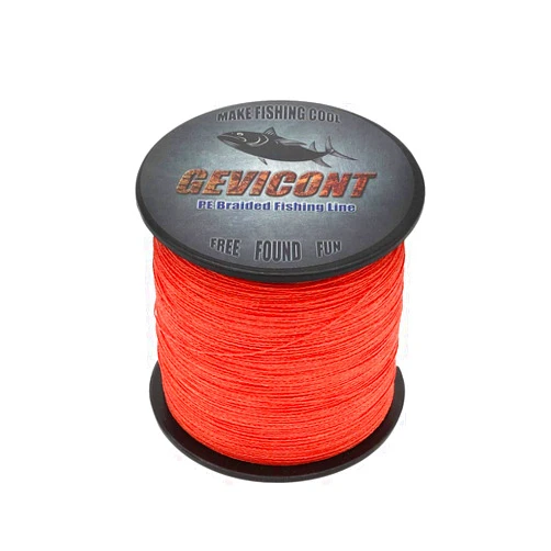 GEVICONT SuperPower Braided Fishing Line - Abrasion Resistant Braided Lines – Incredible Superline – Zero Stretch – Smaller Diameter – A Must-Have!
