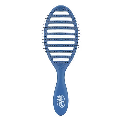 Wet Brush Speed Dry Hair Brush, Elemental Blue, Vented Design & Soft HeatFlex Bristles, Blow Dry Safe, Ergonomic Handle Manages Tangles & Uncontrollable Strands, Pain-Free Hair Accessories