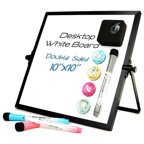 LULU OFFICE Small Dry Erase White Board 10