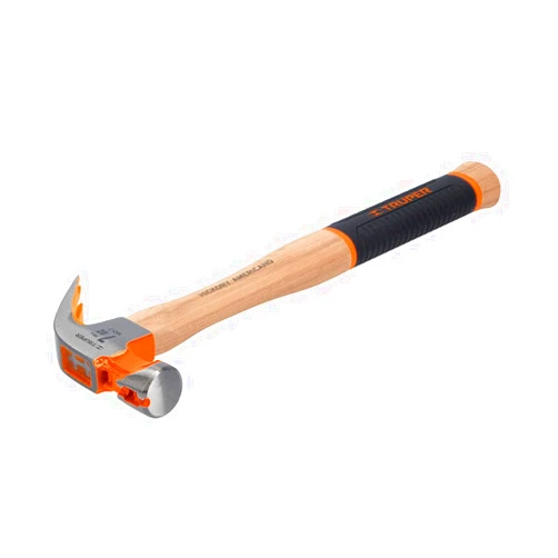 TRUPER MO-16X Polished Curved Claw Professional Hammer 16Oz(454g) Handle 13 3/4
