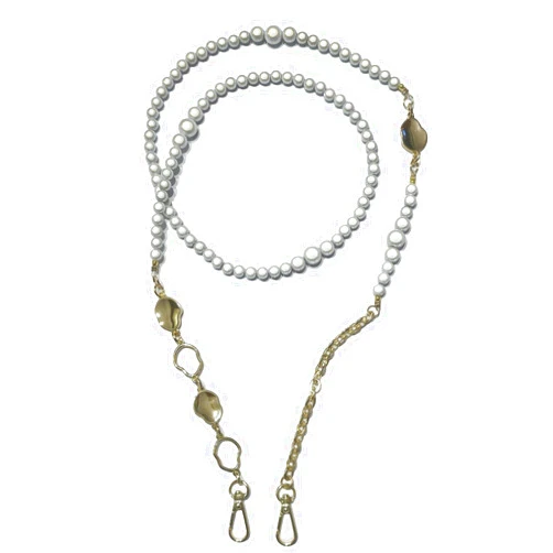 Generic Beaded Chain Strap - 120 cm Shoulder and Crossbody Strap for Bags, Replacement Straps for Purses