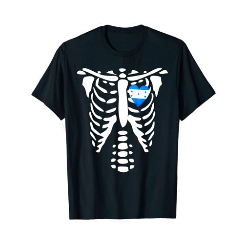 HNPRIDE Mens Honduras in my Heart Honduras tee shirt for men best shirt