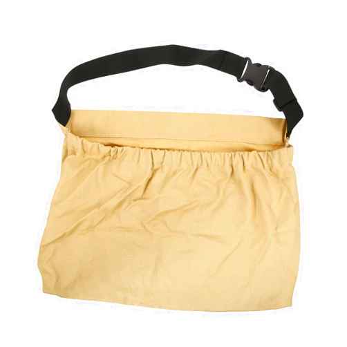 ROMISBABA Orchard Picking Bag Fruit Berries Berry Durable Foraging Bag Outdoor Tool Camping Pouch Outdoor Picking Storage Bag Camping Sundries Storage Bag Utility Pouch Nylon Webbing Khaki