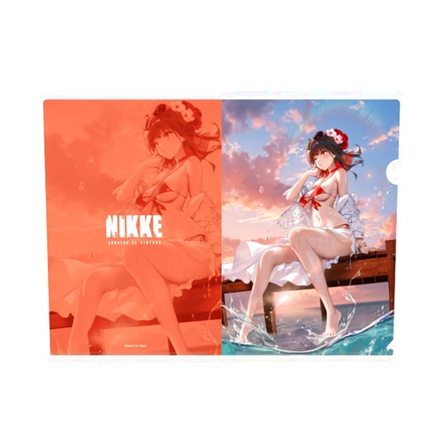 Algernon Products Goddess of Victory: Nikke Clear File Sakura: Bloom in Summer A4 PP