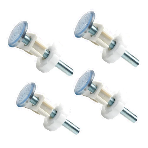 Tookie Baby Gate Threaded Spindle Rod, 4pcs M10 Threaded Spindle Rods Replacement Hardware Parts Kit, Screws Rods Adapter Bolts for Baby & Pet Pressure Mounted Gates, Pets Accessories(Size:4pcs/Pack)