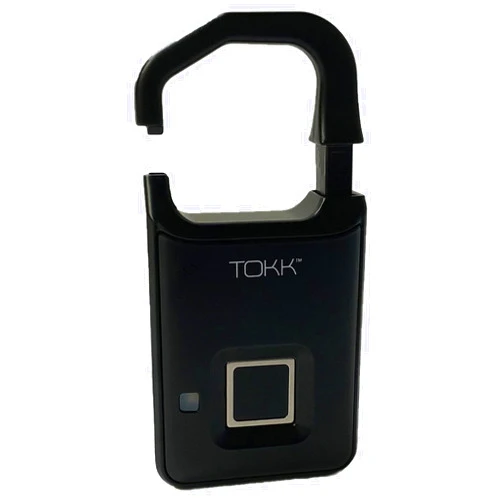 Sharper Image Pred Technologies USA Fingerprint Travel Lock, Silver (PL4)