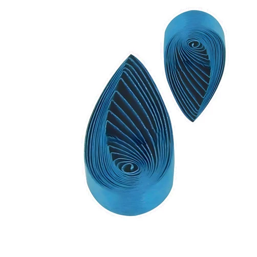Easy PaperArt Teal Quilling Paper Strips 10mm 5mm Paper Quilling Strip 7mm 3mm 120pcs/Bag (7mm) Red