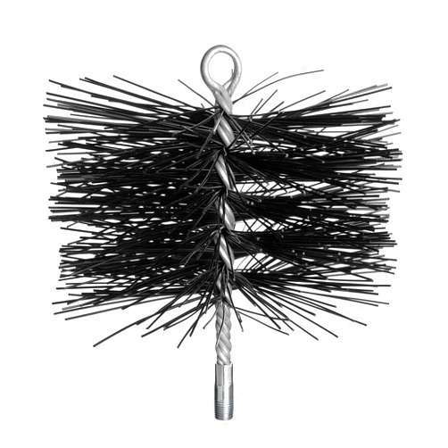 Stanbroil 8 Inch Round Poly Chimney Cleaning Brush with 1/4