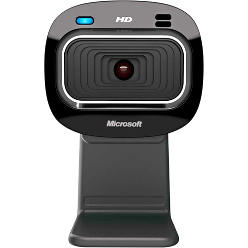 Microsoft LifeCam HD-3000 for Business with built-in noise cancelling Microphone, Light Correction, USB Connectivity with universal attachment base, for video calling on Microsoft Teams/Zoom