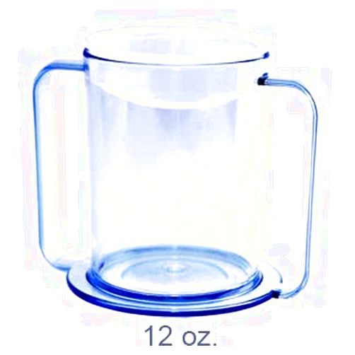 Providence Spillproof Independence Two Handle Clear Mug 12 OZ