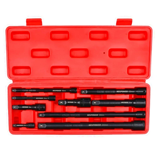 MIXPOWER 9-Piece Extension Bar Set, 1/4