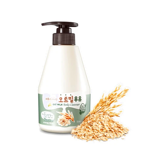 WELCOS KWAILNARA Oat Milk Body Wash – Nourishing and Calming Korean Body Wash 560 g / 19.75 oz.