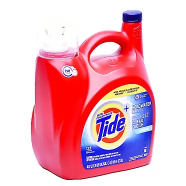 Tide Ultra Concentrated New Tide Coldwater Clean Original Liquid Laundry Detergent 4.87 L/165 Fl. Oz - 123 Loads 2) Brand: Tide